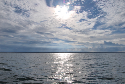 Wolkenbilder Nordsee bei Blåvand (DK)
