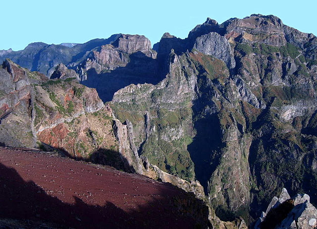 View from Pico do Arieiro (1818 m), Madeira, Portugal